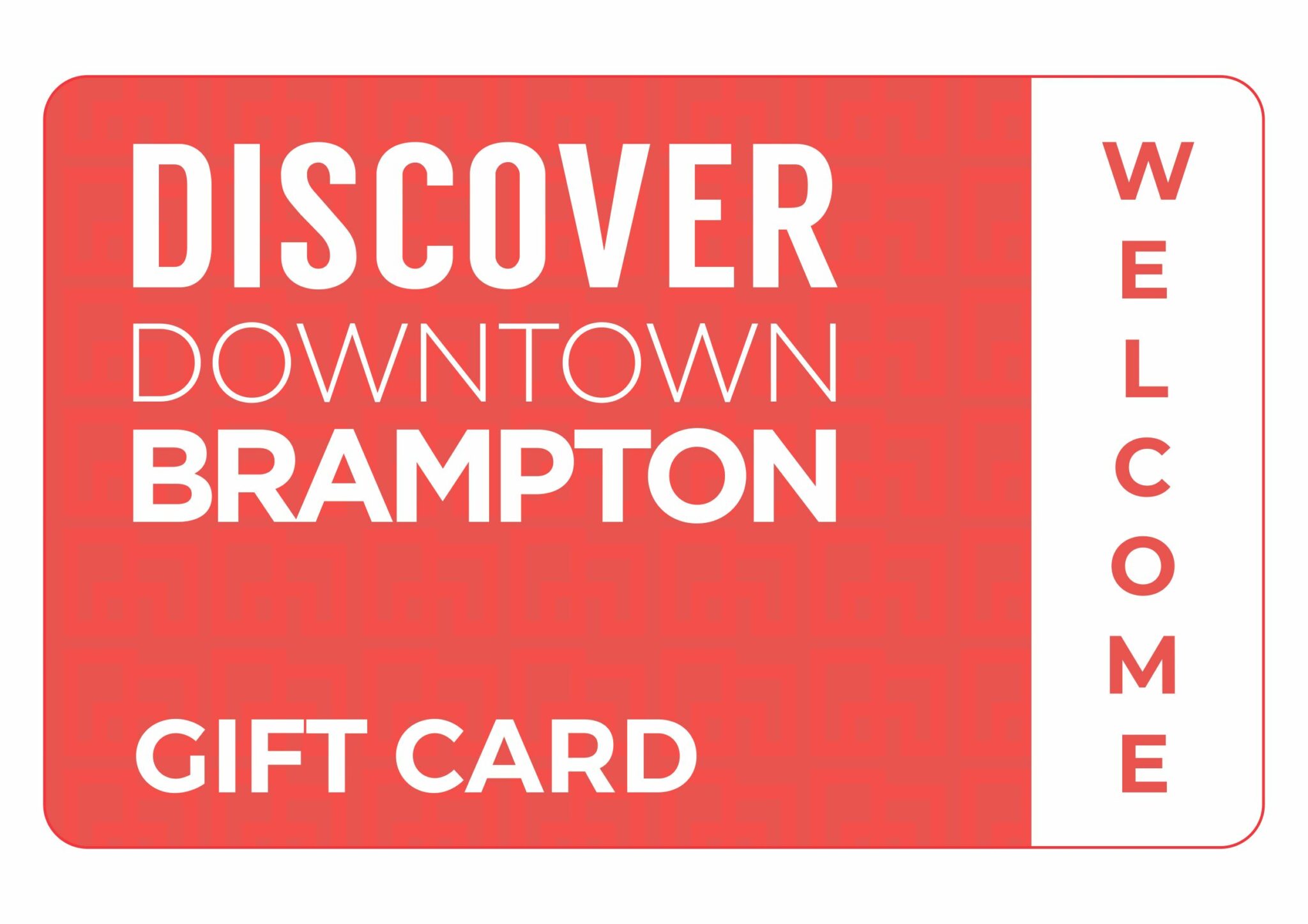 Discover Downtown Brampton Gift Card Downtown Gift Cards Canada